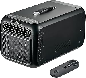 BAYKUL 5000 BTU Portable Tent Air Conditioner for Camping, RV, Truck, Fishing,Small Room and Pet.Compact Outdoor or Indoor AC Unit for Cooling on Road Trips, Camping Adventures and Parking Cooling