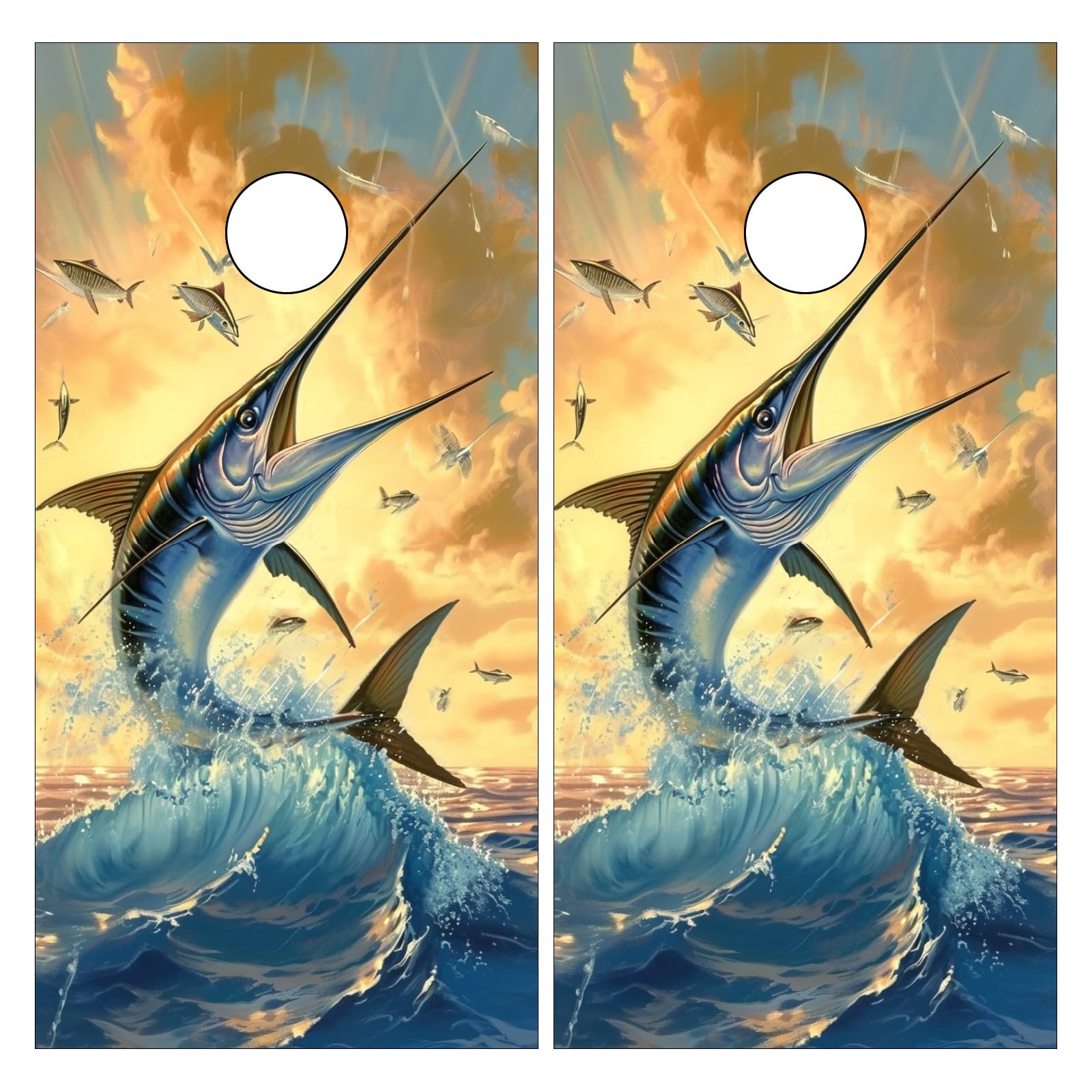 Cornhole Board Wrap and Decal for Boards 