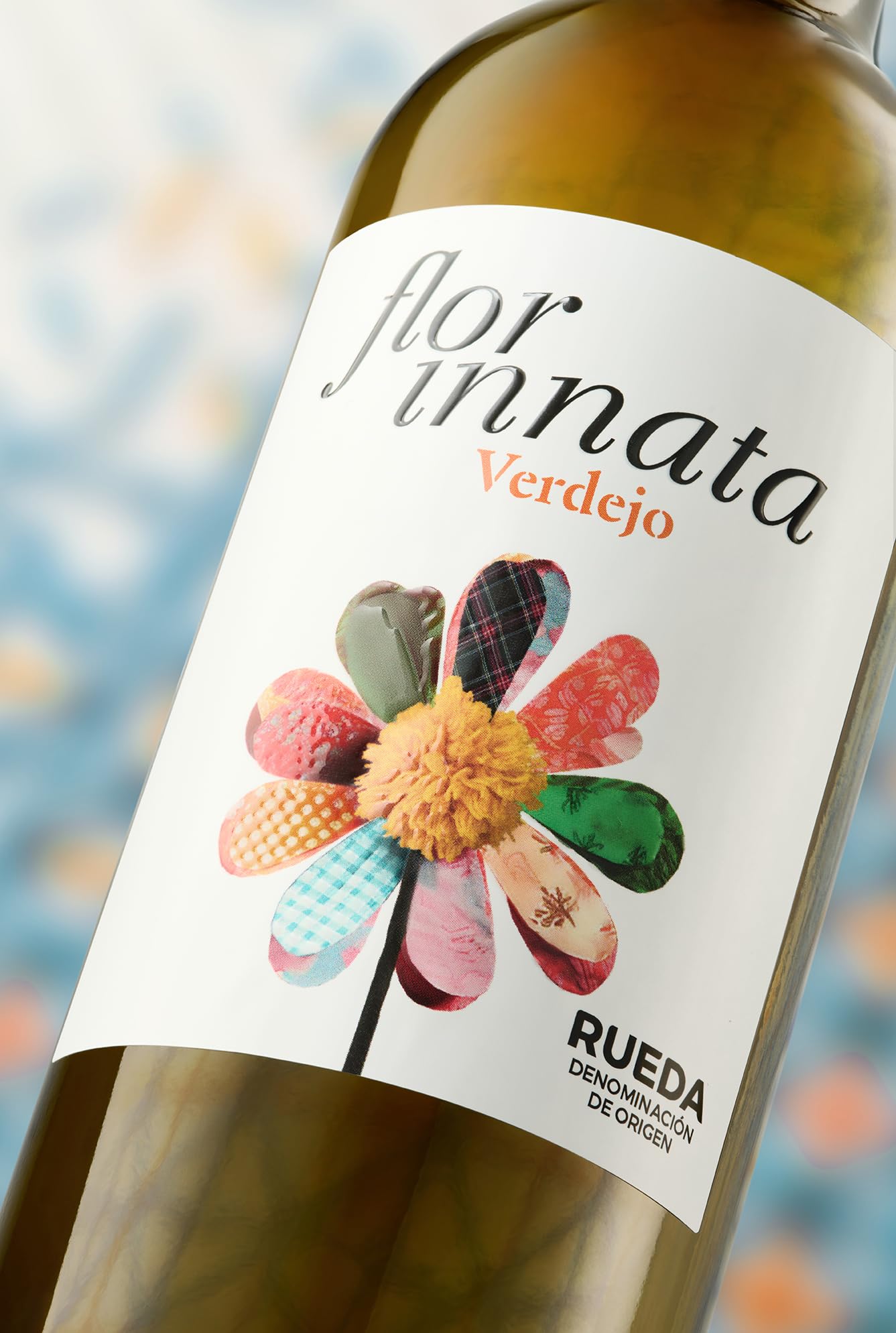 Nueva Añada Flor Innata Caja de 6, Vino Blanco Verdejo Rueda Valdecuevas, x6, 750 ml, Coupage Verdejo y Sauvignon Blanc 6 botellas