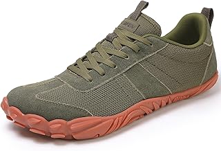 UBFEN Womens Barefoot Shoes Mens Wide Toe Box Zero Drop Minimalist Sneakers