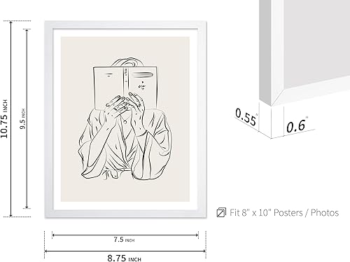 Miniatura 385 de Poster Master Póster de peonías – Estampado de flores retro – Ilustración floral – Ilustración en blanco y negro – Diseño de línea y abstracto –