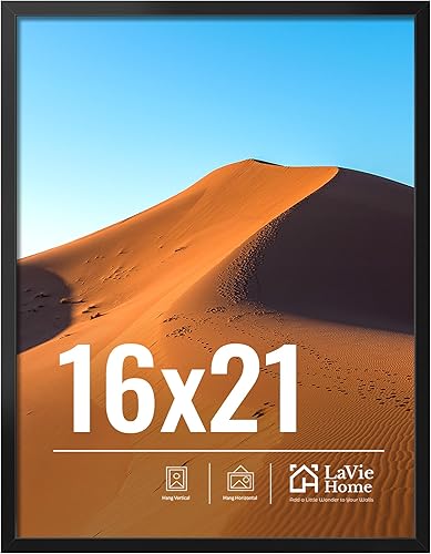 Miniatura 105 de LaVie Home Marco de fotos de 2 x 3, marco de fotos negro de 2 x 3 con plexiglás HD, marco de visualización de 2 x 3, 1 paquete, colección clásica