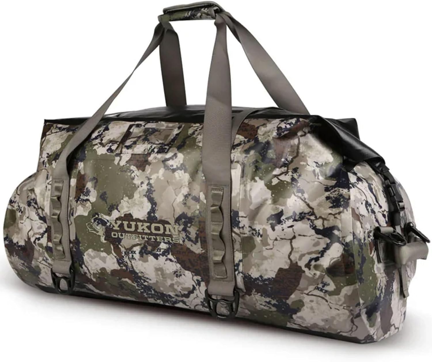 Yukon Outfitters High Country Dry 100L Duffel | Waterproof Roll-Top Gear Bag with Welded Seams, TPU Shell & MOLLE Attachments - XK7