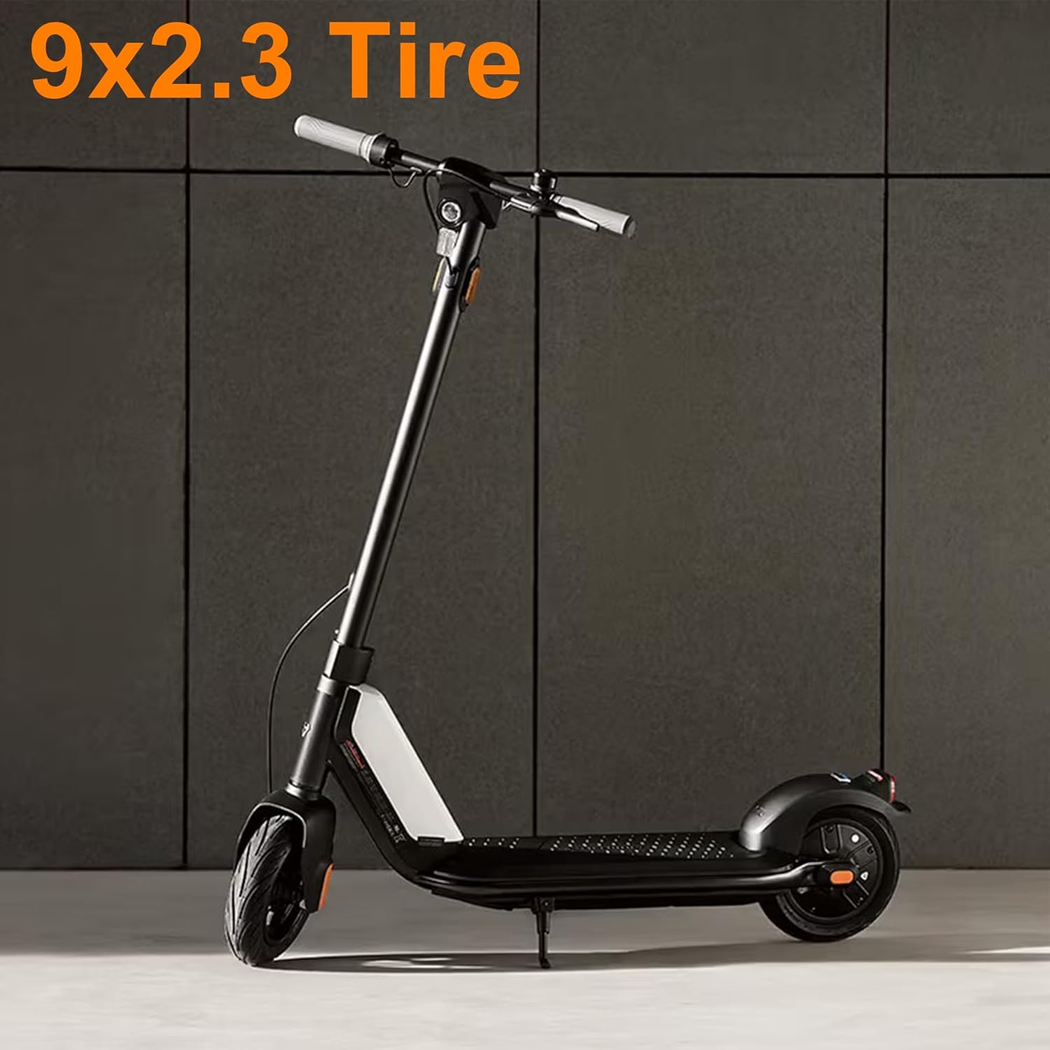 JIAYAN 9x2.3" Electric Scooter Tubeless with Installation tools for NIU KQi 100P Electric Scooter, Explosion-Proof Rubber Wheel Parts with Wear-Resistant Design for Urban Commuting-2 Pack