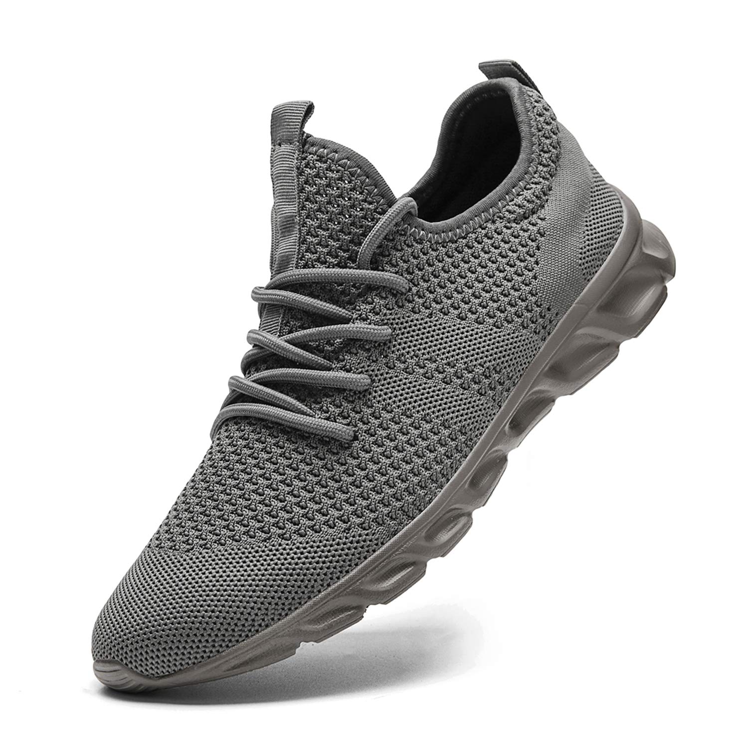 Damyuan Scarpe da Running Corsa Uomo Ginnastica Camminata Casual Jogging Trekking Tennis Trai Mesh Basket Sport Outdoor Fitness Sportive Palestra Platform Sneakers