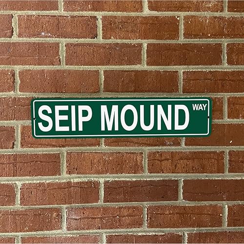 Vista 565 de Ohio Mountains Pick Your Mountain Compatible/repuesto para Ballards Hill United States Mountain Aluminio Metal Tin Street Sign Style decoración