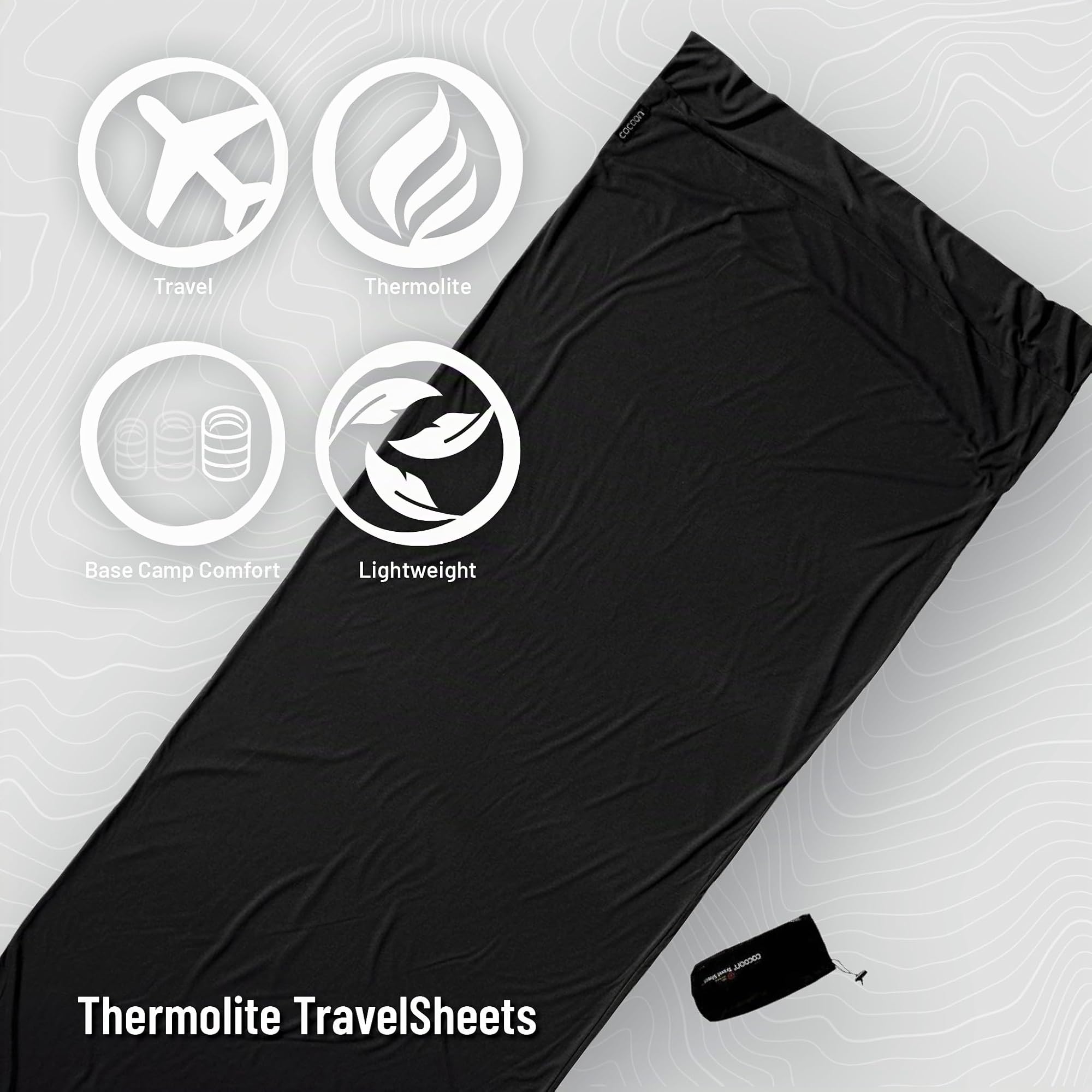 COCOON Thermolite Performer TravelSheet - Drap de Sac de Couchage