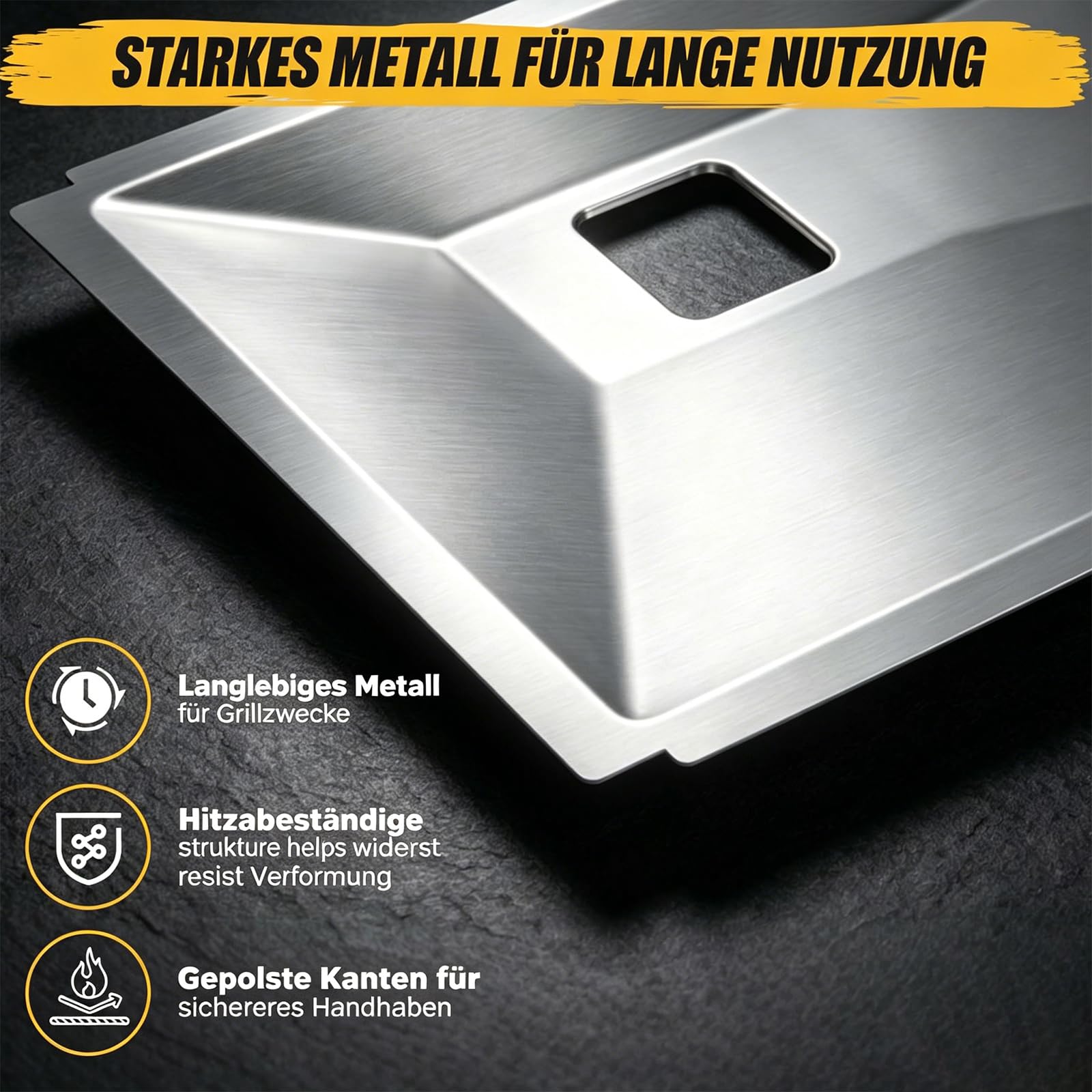 GFTIME Universal Fettwanne mit Auffangwanne 60cm bis 80cm, Verstellbar Tropfpfanne für 3/4/5 Brenner Gasgrill von Charbroil, Dyna Glo, Nexgrill, Kenmore, Uniflame und mehr, Fettauffangschale
