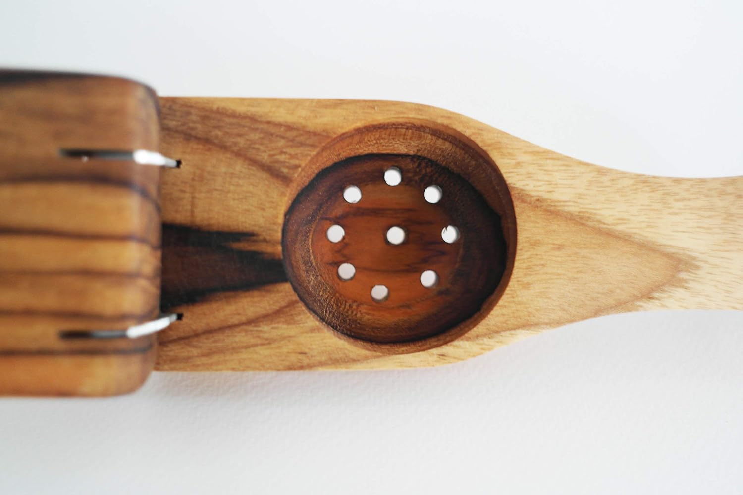 Wooden Lemon Lime Squeezer - Heavy Duty Manual Citrus Press for Extracting Juicer