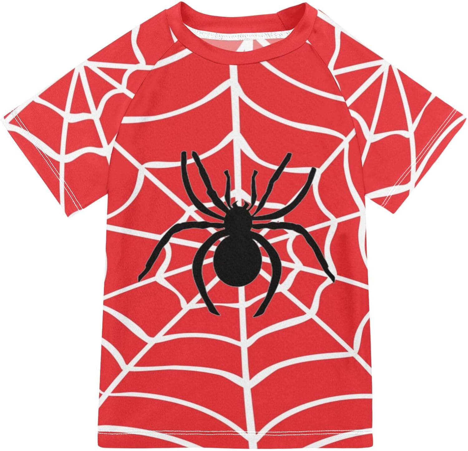 CaTaKu Boys Rash Guard Swim Shirts Quick Dry Short Sleeve UPF 50+ Toddler Rashguard Swimsuit 3-12T
