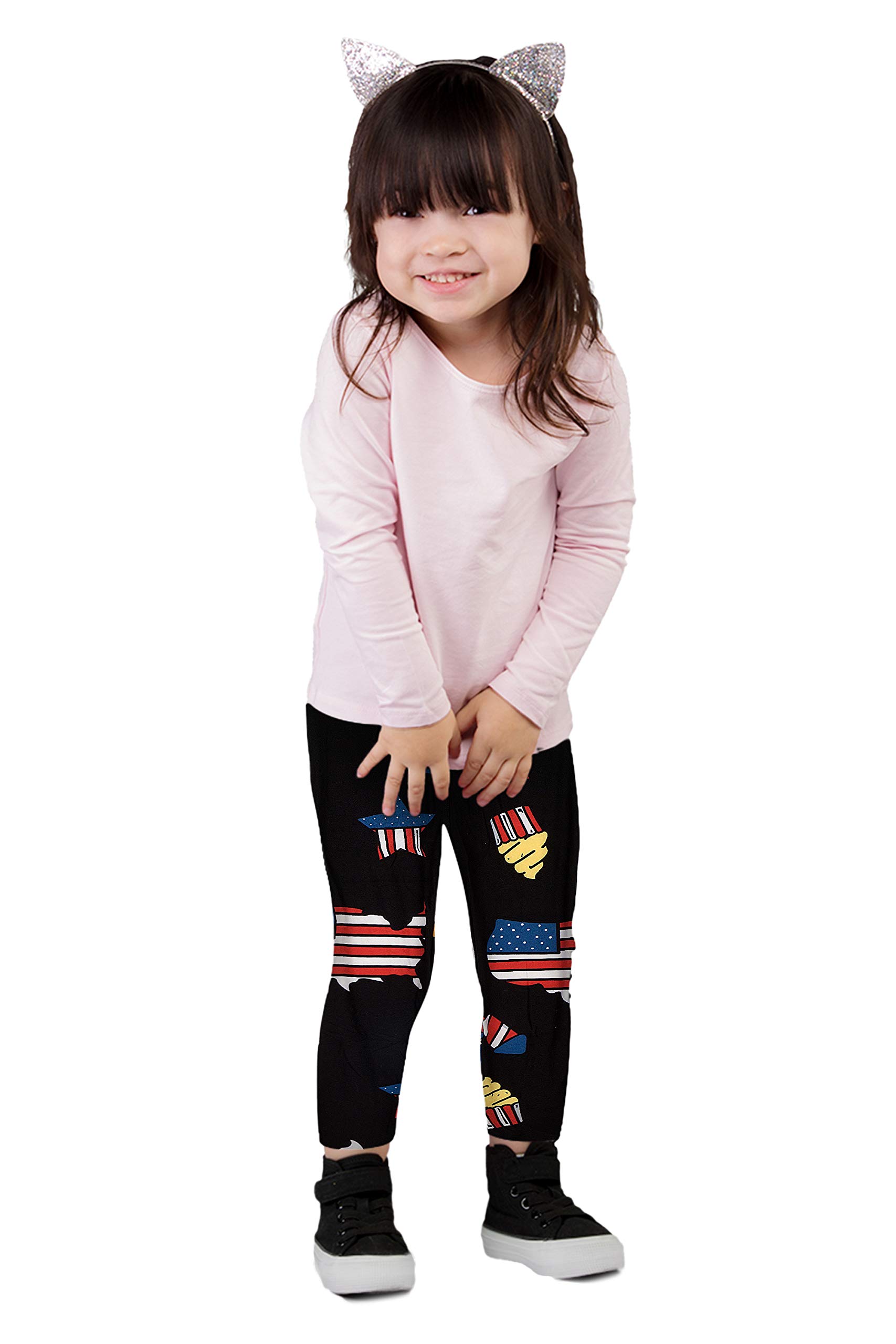 U.S. of A. Kids Unique Style Extra Soft Printed Legging