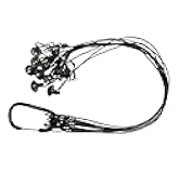 HuntEmUp Oneshot Texas-Style Quick Decoy Rigs for Duck Hunting - Tangle-Free PVC-Coated Cable & Weights in 4oz or 6oz- Texas Decoy Rig for Ducks and Waterfowl Decoys