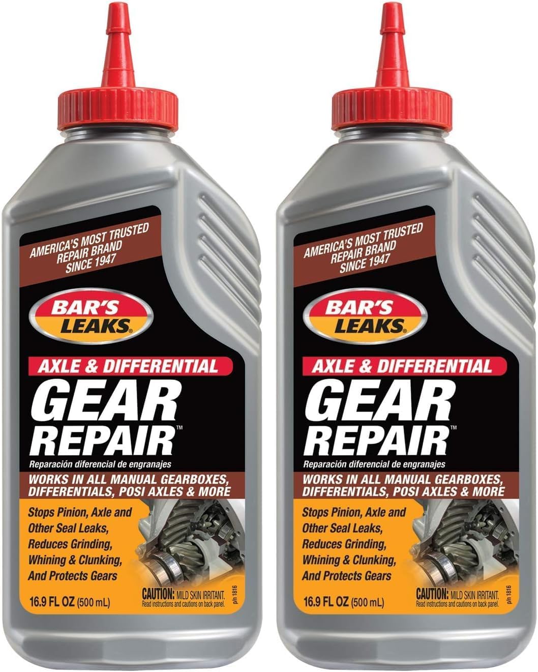 Bar's Leaks Axle and Differential Gear Repair, 16.9 Oz (Pack of 2)