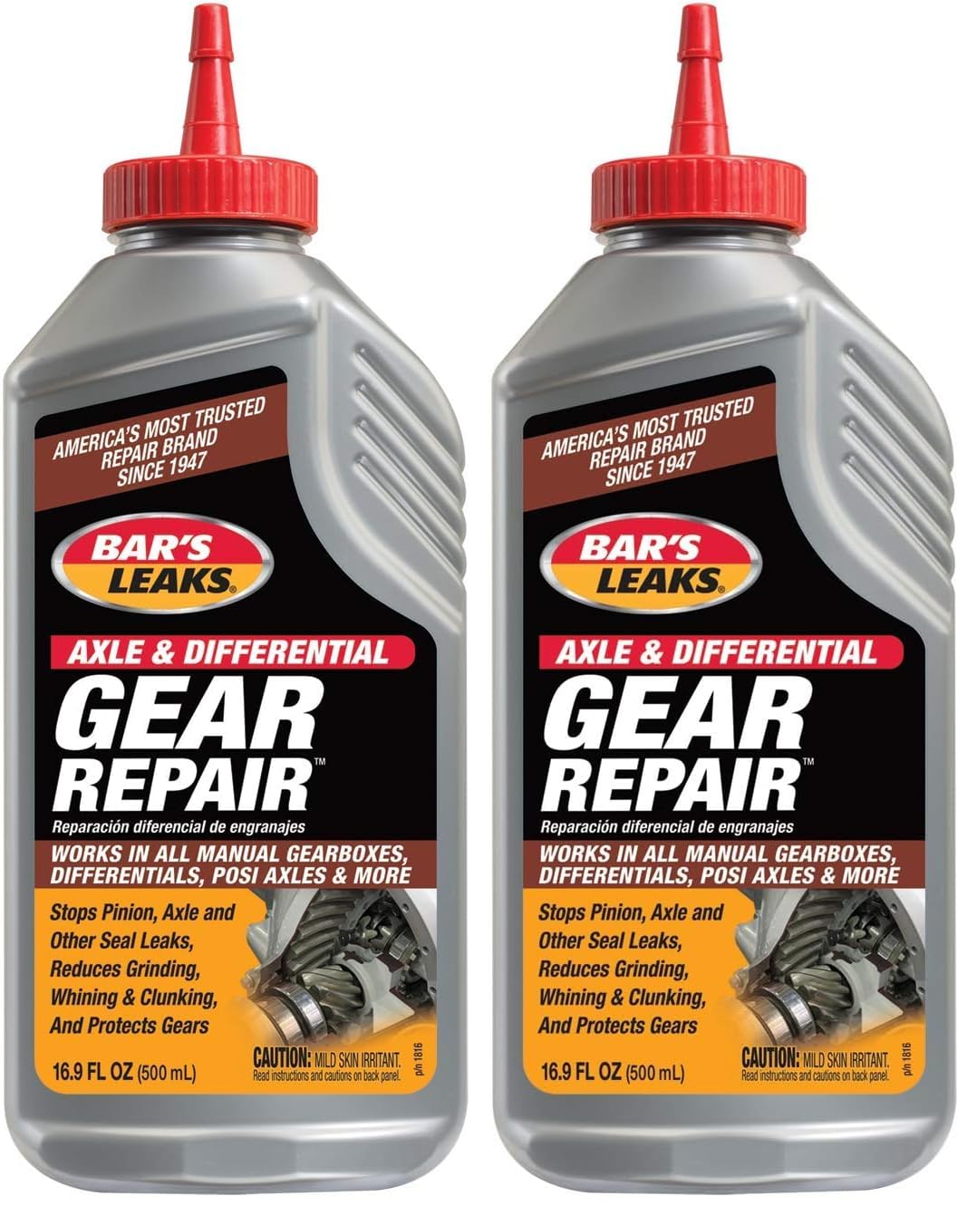 Bar's Leaks Axle and Differential Gear Repair, 16.9 Oz (Pack of 2)
