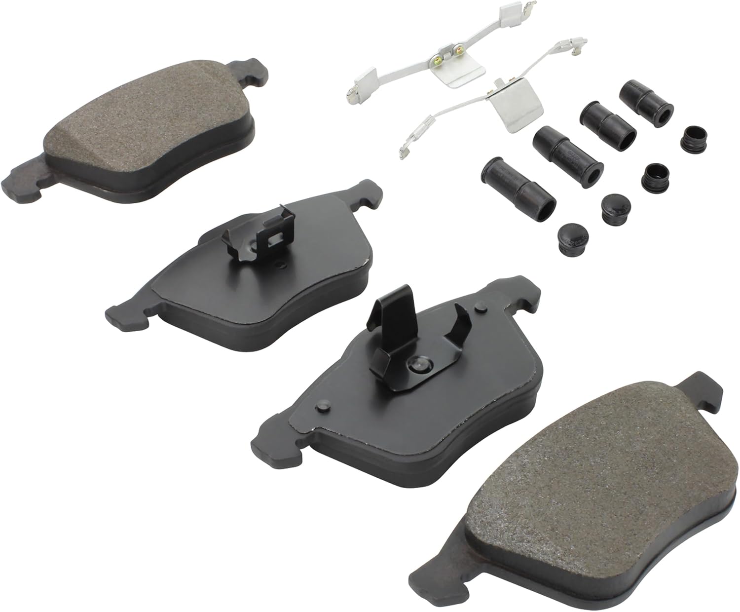 QUALITY-BUILT Front Semi-Metallic Brake Pads, Work Force 1002-0979M, Compatible with 2003-2014 Volvo XC90