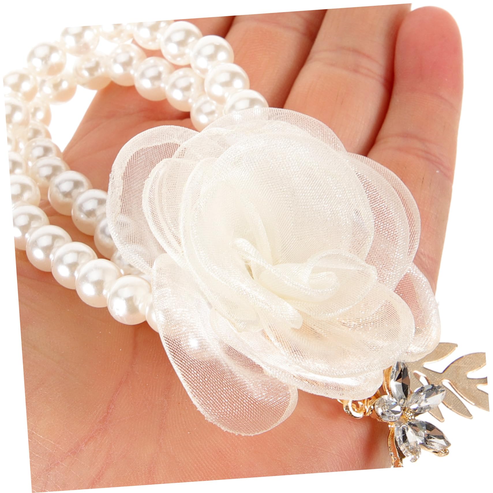 CALLARON Braccialetto da Polso per Matrimonio Ritual Ben esqueda El Party Fiore del Polso della Mano Corsetto da Polso per la Sposa Corpetto dello Sposo Fornitura di Nozze plastica