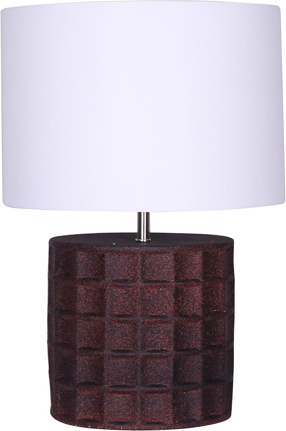 SAFAVIEH Lighting Collection Welsh Modern Rust 21-inch Table Lamp (LED Bulb Included)