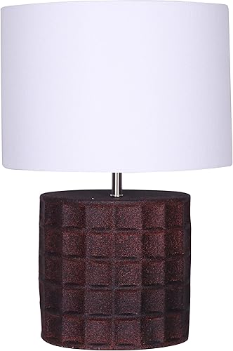 Miniatura 4 de SAFAVIEH Lighting Collection Welsh Modern Rust - Lámpara de mesa de 21 pulgadas (bombilla LED incluida)
