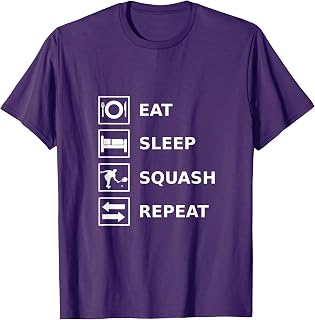 Squash Accessories for Training and Leisure T-Shirt