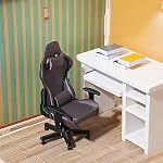 Garneck Miniature Gaming Chair 1 12 Scale Tiny Furniture Dollhouse Office Chair Model Realistic Miniature Dollhouse Accessories for Collectors and Decor