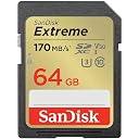 SanDisk 64GB Extreme SDXC UHS-I U3 Memory Card, Up to 150MB/s Read Speed gallery image