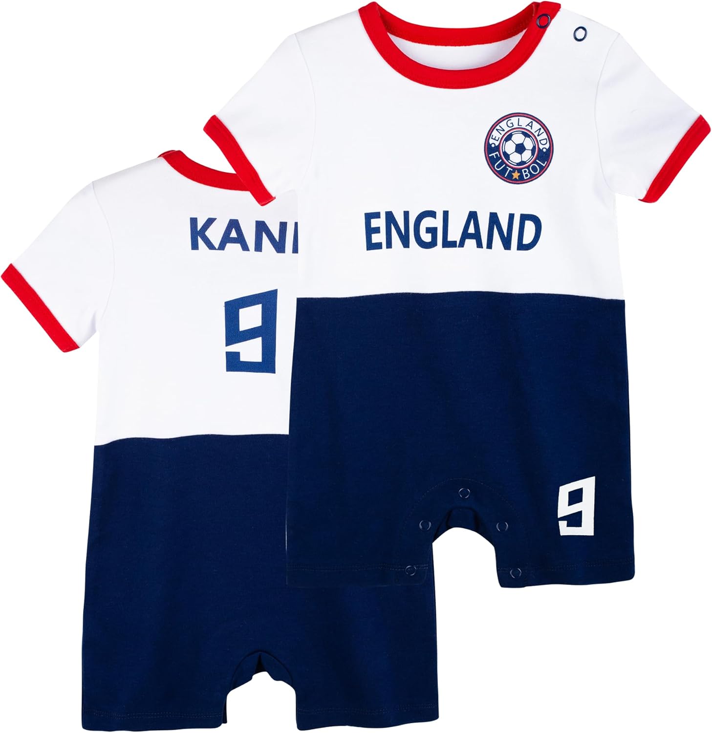 Cnins Soccer Baby Clothes - Matching Family Rompers 0-24M | Unisex Gifts for Futbol Game Days & Photo Shoots