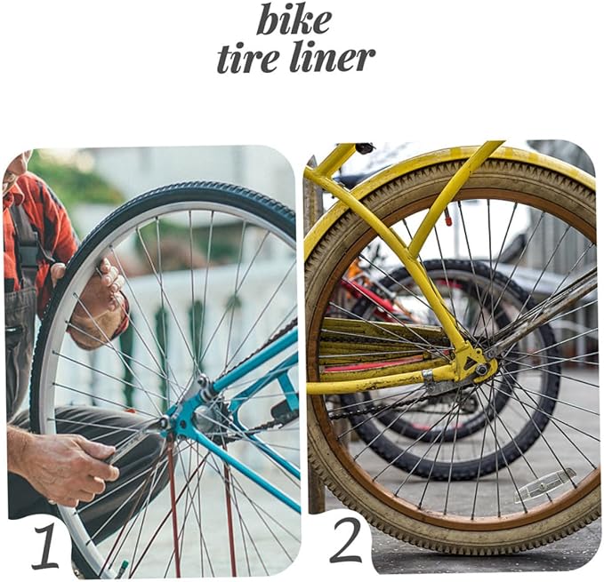 Cinta protectora para llantas de bicicleta 2 piezas miniatura 9