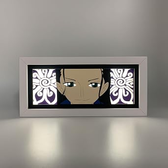 Robin Light Box - One Piece Anime Lamp Figure Night Light 3D Anime Room Decor Gift for Otaku