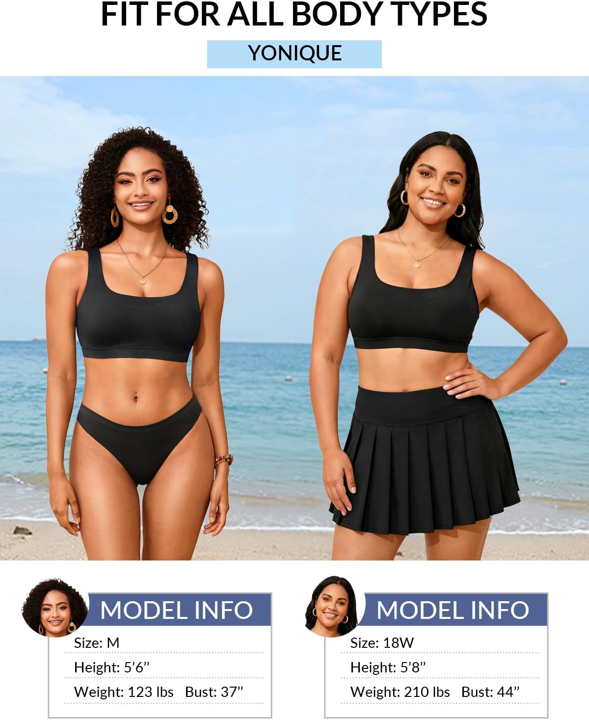 Women Sport Bra Swimsuit Top - Swim Bra Bikini Top Only Scoop Neck Bathing Top 2025 Swimwear - Image 5