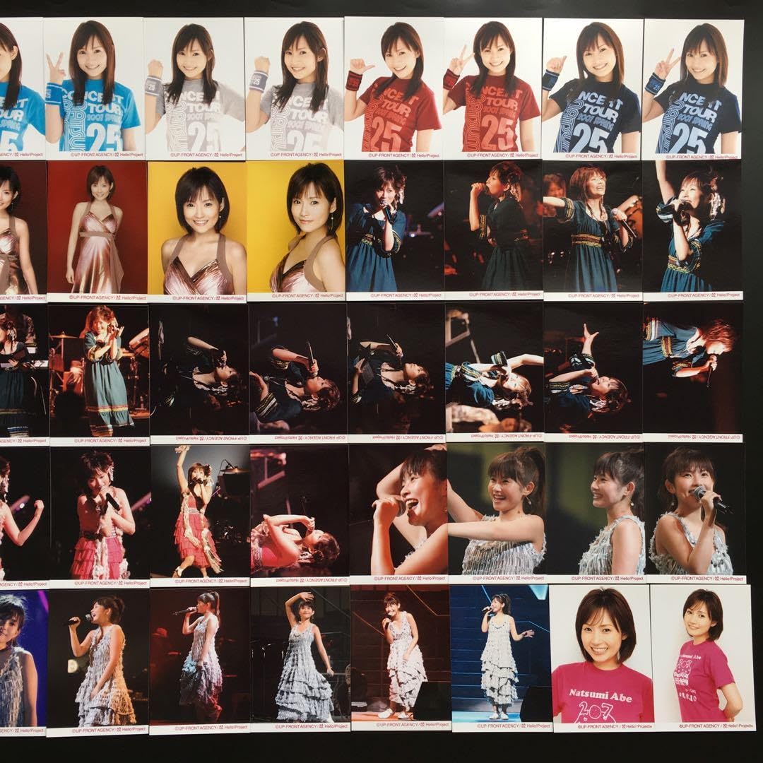 Amazon.co.jp: 734 モーニング娘。 安倍なつみ 生写真 50枚セット