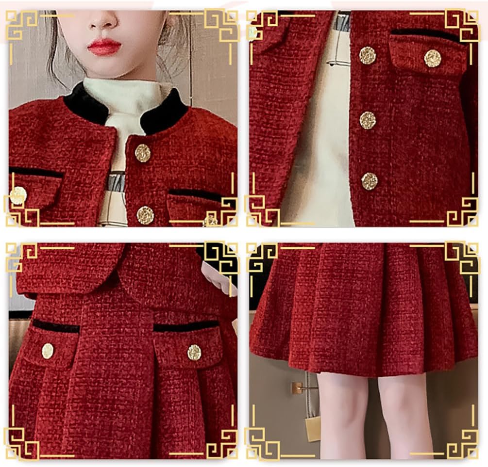 スカートスーツ フォーマル 女の子 セットアップ スーツ 厚手 子供服 入学式 スーツセット 冬 キッズスーツ ジャケット スカート
