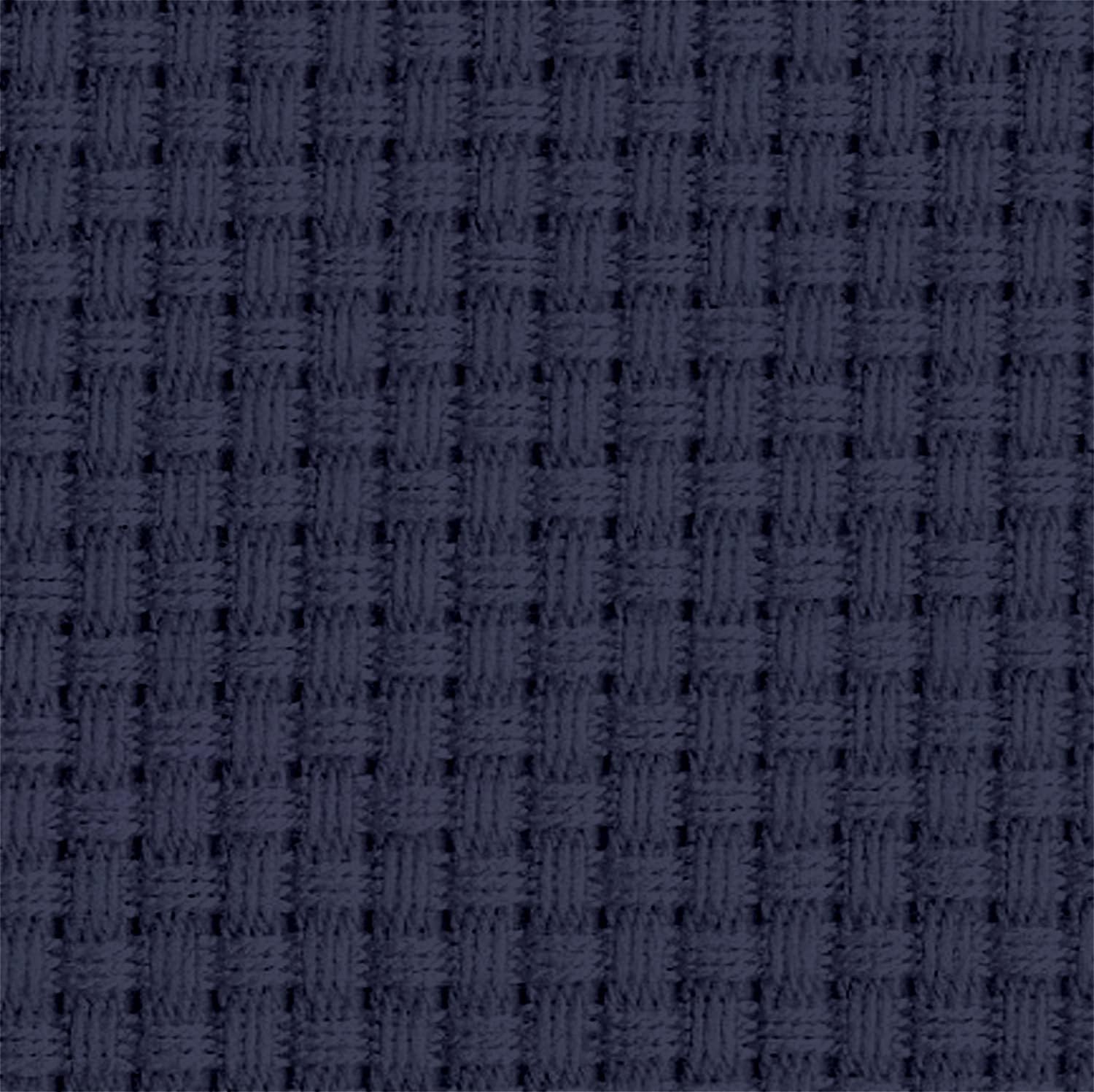 Olympus Embroidery Fabric Javacross fine for Cross Stitch, Aida 11ct, Navy, 90x50cm, 5500/1007, Cotton, Made in Japan