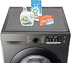 Garolue Washer and Dryer Top Protector Mat,23.6“ x 19.7" Silicone Rubber Mat for Laudry Machine & Dryer,Non Slip Heavy Duty Waterproof Washable Top Cover Pad for Home Kitchen Laundry Room