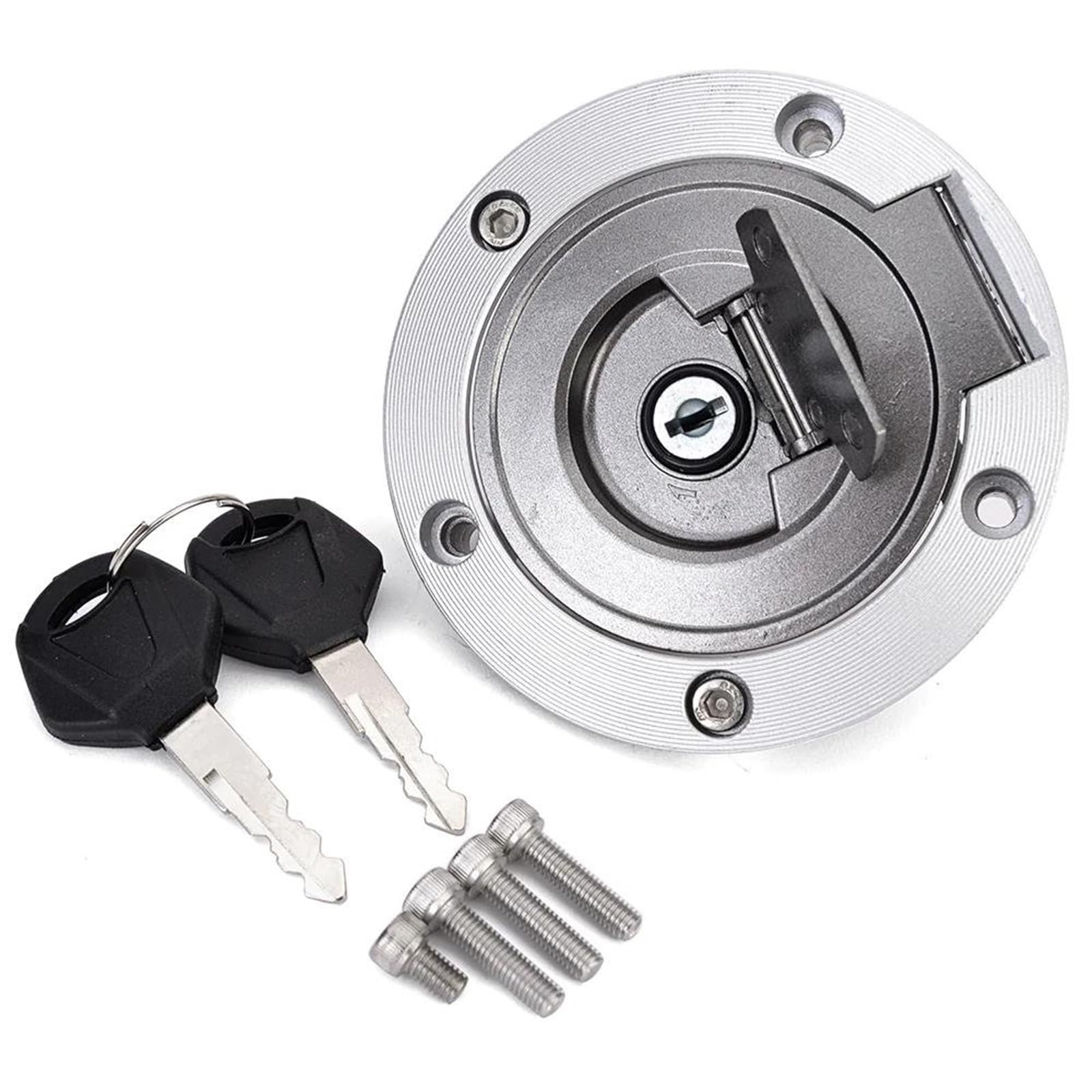 Pieza de motocicleta Para Yamaha XVS1300A Para Midnight Star 2007-2011/2014/2016 FZ6 FZ6R FZ6N FZ6S 2004-2015 Tapa Depósito Combustible Con Cerradura