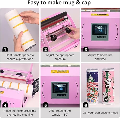 Miniatura 2 de Prensa de vasos, máquina de sublimación de prensa de taza prensa de calor para sublimación de 20 oz-30 onzas, prensa de taza para vaso de 11-16