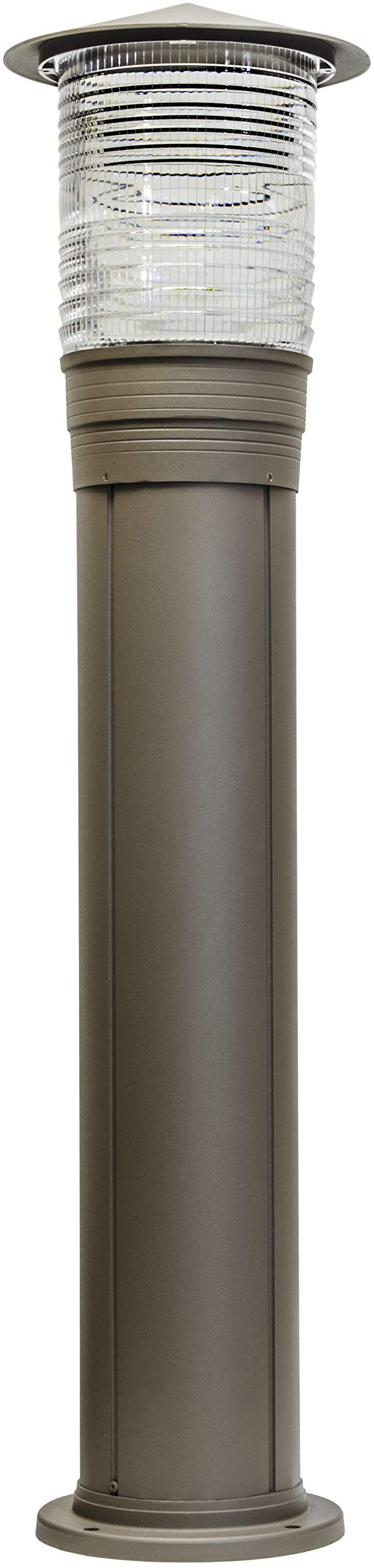 DABMAR LIGHTING D352-BZ Powder Coated Cast Aluminum Bollard