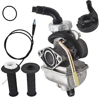 labwork Carburetor Carb Replacement for Honda CRF80F XL80S XR80 XR80R XL75 XR75 XL70 SL70 with Throttle Grip Cable