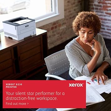 Xerox B230/DNI Printer - 36 ppm Black and White Laser, Wireless