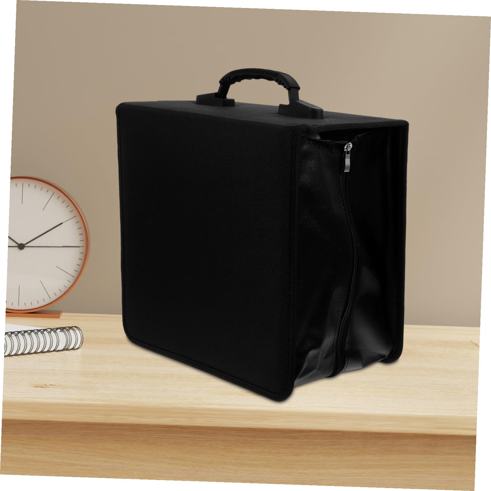 Ipetboom Custodia per CD e Dvd Organizer da Viaggio con Cinturino Espositore Portatile per Custodie Porta Dvd Custodia Rigida per Dischi