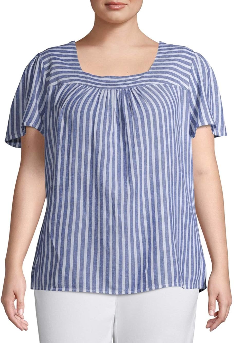 terra & sky peasant top
