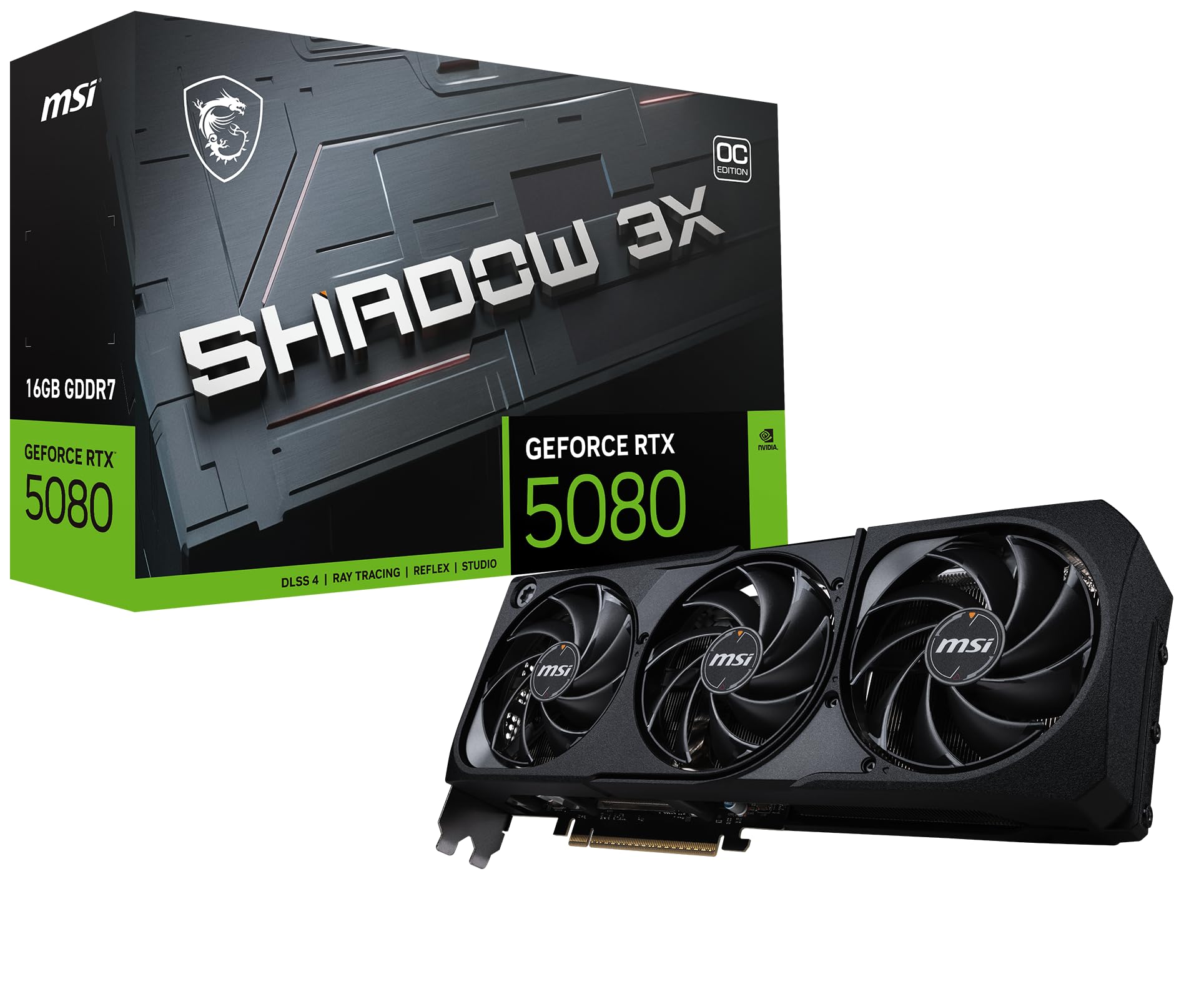 【HJin】MSI GeForce RTX 5080 GeForce RTX™ 5080 16G VANGUARD SOC