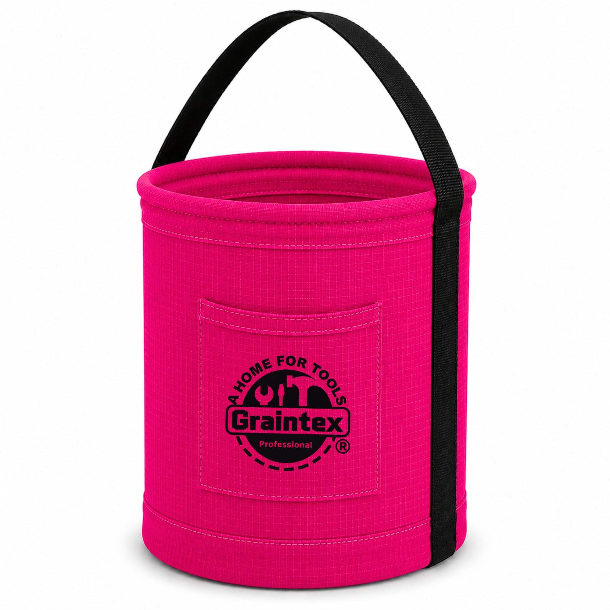 Graintex Canvas Bucket - Durable Tool Organizer -5 Graintex Canvas Bucket - Durable Tool Organizer -5