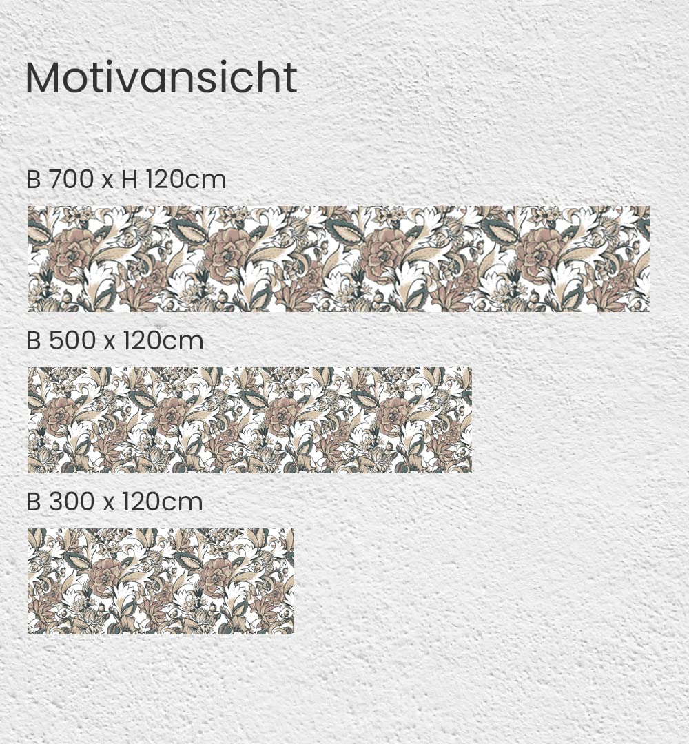 MyMaxxi Balkonbanner Sichtschutz – Vintage Holzoptik, Wetterfest & Blickdicht