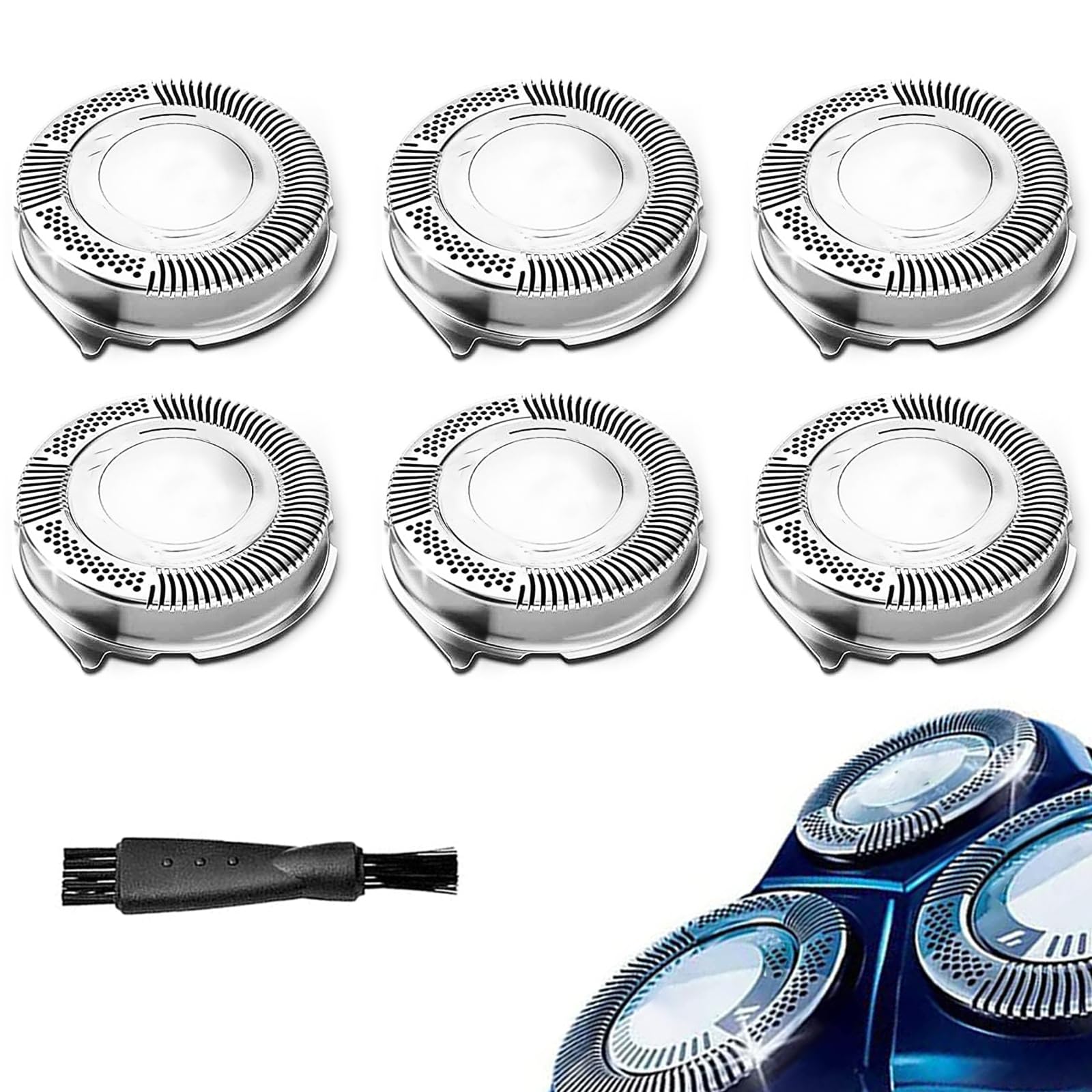 HQ8 Replacement Heads for Philips Norelco HQ8 Aquatec Replacement Blades