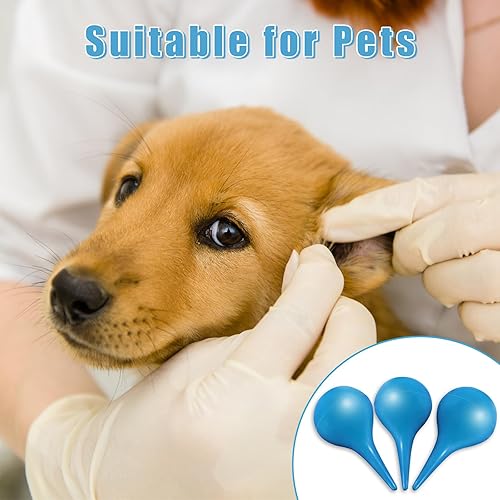 Miniatura 5 de Nuanchu Paquete de 6 jeringas de mano con bombilla de mano de 1.08 fl oz (1.0 fl oz) de goma de lavado, bola de jeringa para bebés, cachorros,