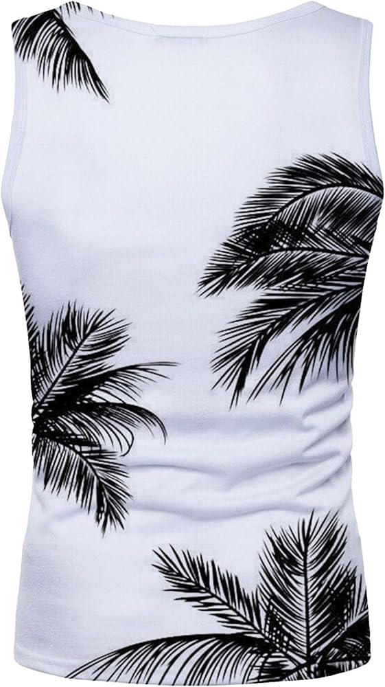 Canottiera Uomo Estate | Cotone E Lino | Scollo A V | Tinta Unica | Perfetta Per Spiaggia E Relax