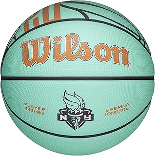 Wilson WNBA Player Icon Basketball - Size 6-28.5", Sabrina Ionescu