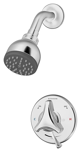 Symmons S-9601-P Origins 1-Handle Shower Faucet, Chrome