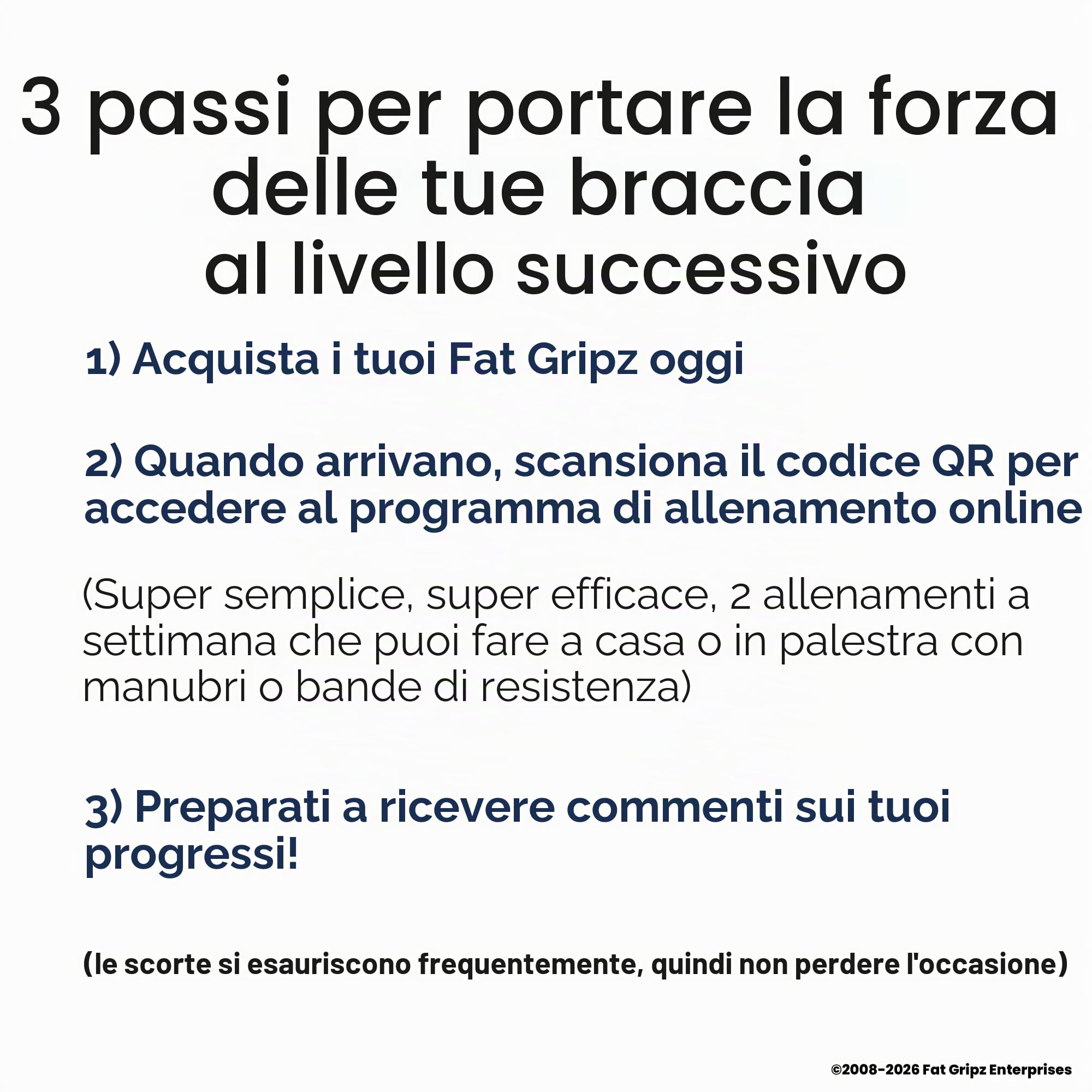Fat Gripz Pro - Il modo semplice e collaudato per aumentare velocemente la massa dei tuoi bicipiti e avambracci (diametro esterno di 5,7cm) (utilizzato da molti giocatori NFL e soldati delle forze speciali)