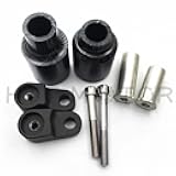 HTTMT MT219-037-CN No Cut Frame Slider Crash Protector Compatible with 2007 2008 CBR 600 RR CBR600RR Carbon
